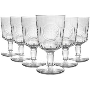 Bormioli Rocco Romantic Wine Glasses - 320ml - Pack of 12 in Clear Clear Bormioli Rocco Romantic Wine Glasses - 320ml - Pack of 12 in Clear Clear