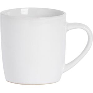 Argon Tableware Coloured Coffee Mug - 350ml - Durable Stoneware Cappuccino Latte Tea Cup in White White Argon Tableware Coloured Coffee Mug - 350ml - Durable Stoneware Cappuccino Latte Tea Cup in White White
