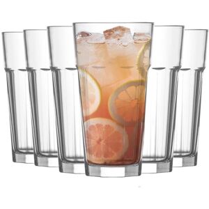 LAV Aras Highball Glasses - 360ml - Clear - Pack of 12 Clear LAV Aras Highball Glasses - 360ml - Clear - Pack of 12 Clear