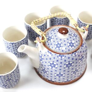 KDMD Herbal Teapot Set - Blue Star Blue KDMD Herbal Teapot Set - Blue Star Blue