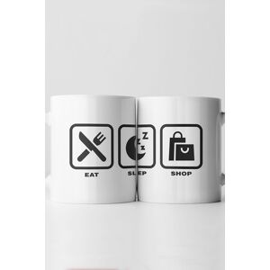 Find Me A Gift Eat, Sleep, Icon Mugs (1 Mug Shop) Multicolor Find Me A Gift Eat, Sleep, Icon Mugs (1 Mug Shop) Multicolor