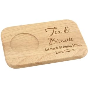 Personalised Memento Company Personalised Free Text Wooden Coaster Tray in Light Brown Light Brown Personalised Memento Company Personalised Free Text Wooden Coaster Tray in Light Brown Light Brown