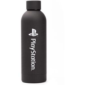 Playstation Men's Stainless Steel Bottle Black Official Merch Black Playstation Men's Stainless Steel Bottle Black Official Merch Black