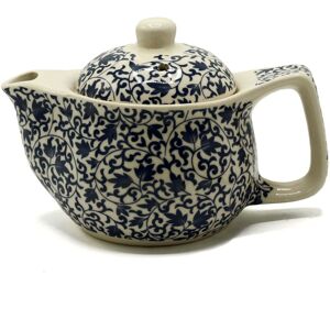 KDMD Small Herbal Teapot - Blue Pattern Blue KDMD Small Herbal Teapot - Blue Pattern Blue