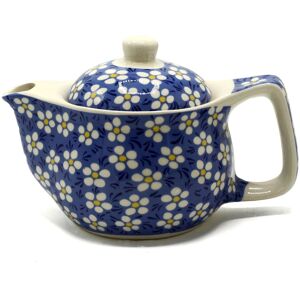 KDMD Small Herbal Teapot - Blue Daisey Blue KDMD Small Herbal Teapot - Blue Daisey Blue