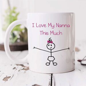 60 SECOND MAKEOVER - I Love My Nanna This Much - white - 10 oz Mug 60 SECOND MAKEOVER - I Love My Nanna This Much - white - 10 oz Mug