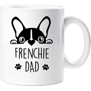 60 SECOND MAKEOVER Men's Frenchie Dad Mug in White White 60 SECOND MAKEOVER Men's Frenchie Dad Mug in White White