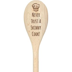 60 SECOND MAKEOVER - Never Trust A Skinny Cook - Beige - Spoon 60 SECOND MAKEOVER - Never Trust A Skinny Cook - Beige - Spoon