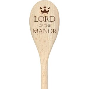 60 SECOND MAKEOVER Lord Of The Manor Spoon Funny Wooden Spoon in Beige Beige 60 SECOND MAKEOVER Lord Of The Manor Spoon Funny Wooden Spoon in Beige Beige