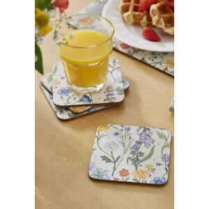 Ulster Weavers 'Cottage Garden' Floral Printed MDF Coasters (4 Pack) Multicolor Ulster Weavers 'Cottage Garden' Floral Printed MDF Coasters (4 Pack) Multicolor