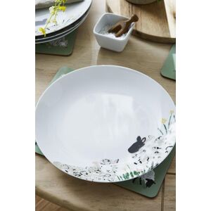 Ulster Weavers 'Woolly Sheep' Animal Print Porcelain Dinner Plate in White White Ulster Weavers 'Woolly Sheep' Animal Print Porcelain Dinner Plate in White White