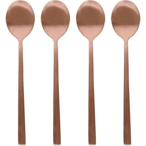 Argon Tableware Stainless Steel Teaspoons - 14.5cm - Pack of 4 in Copper Copper Argon Tableware Stainless Steel Teaspoons - 14.5cm - Pack of 4 in Copper Copper