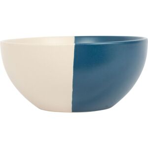 Nicola Spring Dipped Stoneware Cereal Bowl - 16.5cm in Navy Navy Nicola Spring Dipped Stoneware Cereal Bowl - 16.5cm in Navy Navy