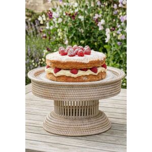Dibor Premium Natural Rattan White Display Christmas Table Decor Cake Stand White Dibor Premium Natural Rattan White Display Christmas Table Decor Cake Stand White