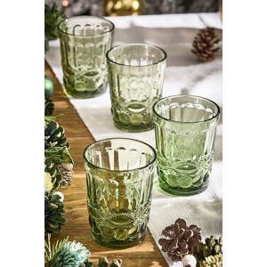 Dibor Set of 4 Vintage Luxury Green Drinking Glass Whiskey Glass Tumblers Wine Goblets Festive Christmas Decor Glassware 240ml Size: 4 Pack Green 4 Pack Dibor Set of 4 Vintage Luxury Green Drinking Glass Whiskey Glass Tumblers Wine Goblets Festive Christmas Decor Glassware 240ml Size: 4 Pack Green 4 Pack