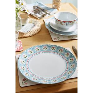 Ulster Weavers 'Boho Floral' Floral Print Porcelain Dinner Plate Multicolor Ulster Weavers 'Boho Floral' Floral Print Porcelain Dinner Plate Multicolor