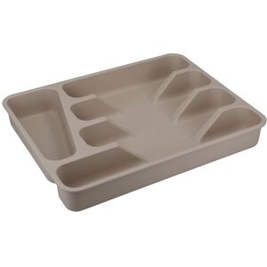 Natural Elements Friendly Bamboo Fibre Cutlery Tray in Grey Grey Natural Elements Friendly Bamboo Fibre Cutlery Tray in Grey Grey