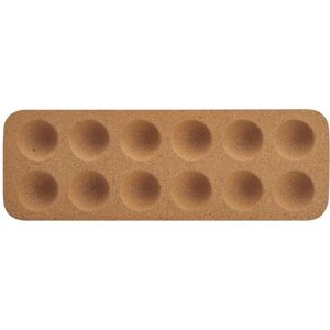 KitchenCraft Idilica Cork Egg Tray, 30 x 10cm in Brown Size: 30 x 10 cm Brown 30 x 10 cm KitchenCraft Idilica Cork Egg Tray, 30 x 10cm in Brown Size: 30 x 10 cm Brown 30 x 10 cm