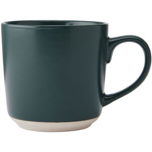 La Cafetiere Ceramic Mug, Green, 350ml, Labelled in Green Green La Cafetiere Ceramic Mug, Green, 350ml, Labelled in Green Green