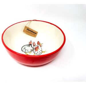 Verano Spanish Ceramics Farmhouse Hand Painted Ceramic Kitchen Dining Sharing Fruit Bowl (D) 23cm x (H) 9cm Multicolor Verano Spanish Ceramics Farmhouse Hand Painted Ceramic Kitchen Dining Sharing Fruit Bowl (D) 23cm x (H) 9cm Multicolor