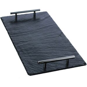 Selbrae House Slate Serving Tray - Large - Plain Handles - Gift Boxed in Dark Grey Size: 1 Pack Dark Grey 1 Pack Selbrae House Slate Serving Tray - Large - Plain Handles - Gift Boxed in Dark Grey Size: 1 Pack Dark Grey 1 Pack