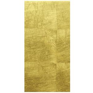Posh Trading Company Set of Two Double Coasters - Gold Leaf Gold Posh Trading Company Set of Two Double Coasters - Gold Leaf Gold