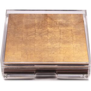 Posh Trading Company Placebox Clear Silver Leaf - Gold Size: 6 Pack Gold 6 Pack Posh Trading Company Placebox Clear Silver Leaf - Gold Size: 6 Pack Gold 6 Pack