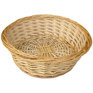 Red Hamper Wicker Split Willow Round Tray in Brown Brown Red Hamper Wicker Split Willow Round Tray in Brown Brown