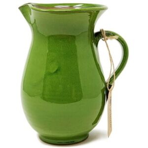 Verano Spanish Ceramics Selena Glazed Hand Dipped Kitchen Dining Pourer Jug 1L (H) 19cm in Dark Green Dark Green Verano Spanish Ceramics Selena Glazed Hand Dipped Kitchen Dining Pourer Jug 1L (H) 19cm in Dark Green Dark Green