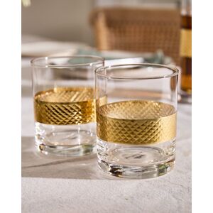 Dibor Set of 2 Whisky Tumblers Wine Goblets Festive Christmas Decor Glassware Geometric Embossed Gold Diamond Band Whiskey Glasses 320ml Gold 2 Pack Dibor Set of 2 Whisky Tumblers Wine Goblets Festive Christmas Decor Glassware Geometric Embossed Gold Diamond Band Whiskey Glasses 320ml Gold 2 Pack