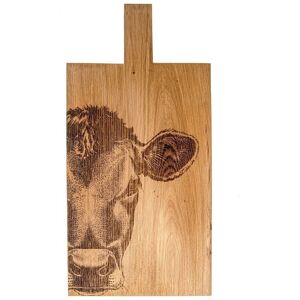 Selbrae House Oak Paddle - Large - Jersey Cow in Light Brown Light Brown Selbrae House Oak Paddle - Large - Jersey Cow in Light Brown Light Brown