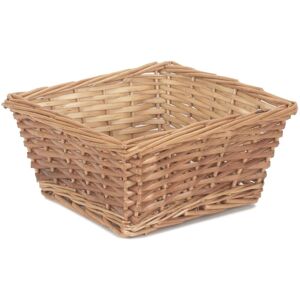 Red Hamper Wicker Light Steamed Square Split Willow Wicker Tray in Brown Brown Red Hamper Wicker Light Steamed Square Split Willow Wicker Tray in Brown Brown