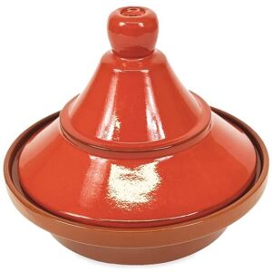 Verano Spanish Ceramics Selena Hand Dipped Glaze Ceramic Kitchen Dining Cookware Tagine Dish (Diam) 27cm in Red Red Verano Spanish Ceramics Selena Hand Dipped Glaze Ceramic Kitchen Dining Cookware Tagine Dish (Diam) 27cm in Red Red