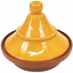 Verano Spanish Ceramics Selena Hand Dipped Glaze Ceramic Kitchen Dining Cookware Tagine Dish (Diam) 27cm in Orange Orange Verano Spanish Ceramics Selena Hand Dipped Glaze Ceramic Kitchen Dining Cookware Tagine Dish (Diam) 27cm in Orange Orange