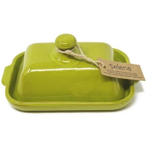 Verano Spanish Ceramics Selena Glazed Hand Dipped Kitchen Dining Butter Dish 20cm L x 13cm W (internal 4.5cm H) in Lime Size: 20 cm L x 13 cm W Lime 20 cm L x 13 cm W Verano Spanish Ceramics Selena Glazed Hand Dipped Kitchen Dining Butter Dish 20cm L x 13cm W (internal 4.5cm H) in Lime Size: 20 cm L x 13 cm W Lime 20 cm L x 13 cm W