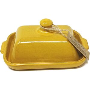 Verano Spanish Ceramics Selena Glazed Hand Dipped Kitchen Dining Butter Dish 20cm L x 13cm W (internal 4.5cm H) in Yellow Size: 20 cm L x 13 cm W Yellow 20 cm L x 13 cm W Verano Spanish Ceramics Selena Glazed Hand Dipped Kitchen Dining Butter Dish 20cm L x 13cm W (internal 4.5cm H) in Yellow Size: 20 cm L x 13 cm W Yellow 20 cm L x 13 cm W