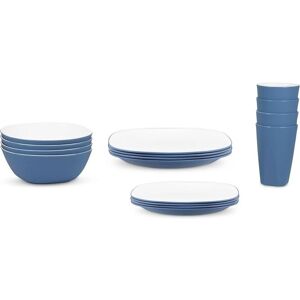 Bayside Blue Pool 16 Piece Picnic Tableware Set Multicolor Bayside Blue Pool 16 Piece Picnic Tableware Set Multicolor