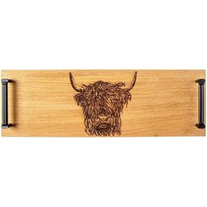 Selbrae House Oak Tray - Black Steel Handles - Highland Cow in Light Brown Size: 1 Pack Light Brown 1 Pack Selbrae House Oak Tray - Black Steel Handles - Highland Cow in Light Brown Size: 1 Pack Light Brown 1 Pack