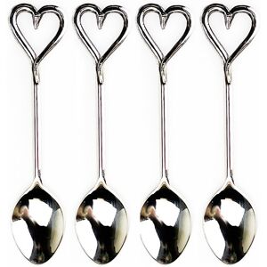 Selbrae House 4 Spoons - Love Heart in Metallics Metallics Selbrae House 4 Spoons - Love Heart in Metallics Metallics