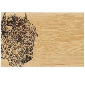 Selbrae House Oak Serving Board - 30cm - Bison in Light Brown Light Brown Selbrae House Oak Serving Board - 30cm - Bison in Light Brown Light Brown
