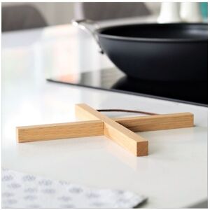 MijMoj Design Space Saving Kitchen Trivet in Oak in Light Oak Light Oak MijMoj Design Space Saving Kitchen Trivet in Oak in Light Oak Light Oak