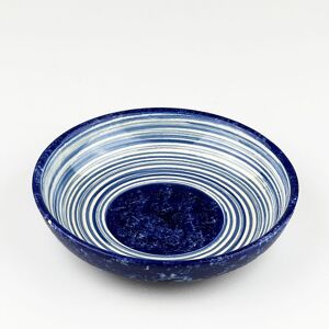 Selbrae House Ceramic Serving Bowl - Medium - Ripple in Blue Blue Selbrae House Ceramic Serving Bowl - Medium - Ripple in Blue Blue