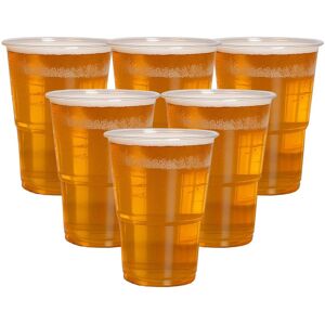 ECONX 100 X 10oz Clear Plastic Half Pint Drink Glasses Tumbler Reusable Cups Size: 100 Pieces Clear 100 Pieces ECONX 100 X 10oz Clear Plastic Half Pint Drink Glasses Tumbler Reusable Cups Size: 100 Pieces Clear 100 Pieces