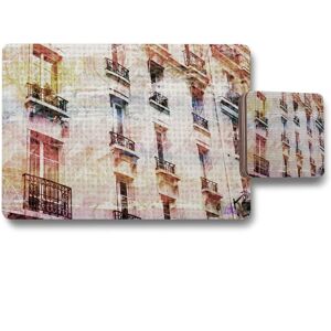 Benjamin Tate Design sarahs vision placemat coaster set in Natural Natural Benjamin Tate Design sarahs vision placemat coaster set in Natural Natural