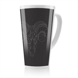 Benjamin Tate Design Aries Zodiac Sign Dining Latte Mug in Natural Size: 100 cm Natural 100 cm Benjamin Tate Design Aries Zodiac Sign Dining Latte Mug in Natural Size: 100 cm Natural 100 cm