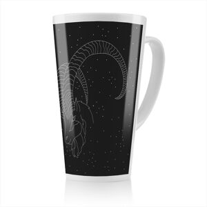 Benjamin Tate Design Capricorn Zodiac Sign Dining Latte Mug in Natural Size: 100 cm Natural 100 cm Benjamin Tate Design Capricorn Zodiac Sign Dining Latte Mug in Natural Size: 100 cm Natural 100 cm