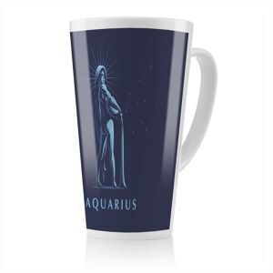 Benjamin Tate Design Sign Of The Zodiac Aquarius Dining Latte Mug in Natural Size: 100 cm Natural 100 cm Benjamin Tate Design Sign Of The Zodiac Aquarius Dining Latte Mug in Natural Size: 100 cm Natural 100 cm