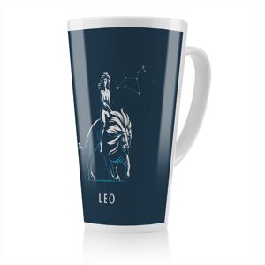 Benjamin Tate Design Zodiac Leo Dining Latte Mug in Natural Size: 100 cm Natural 100 cm Benjamin Tate Design Zodiac Leo Dining Latte Mug in Natural Size: 100 cm Natural 100 cm