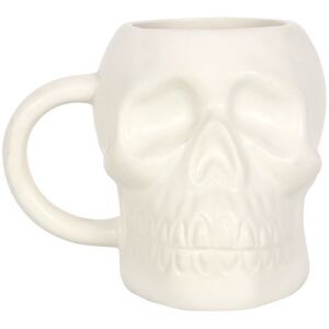 Something Different Dark Matter Skull Halloween Mug in White White Something Different Dark Matter Skull Halloween Mug in White White