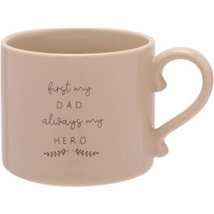 Moments Sentiment Mug - Dad My Hero in Brown Brown Moments Sentiment Mug - Dad My Hero in Brown Brown